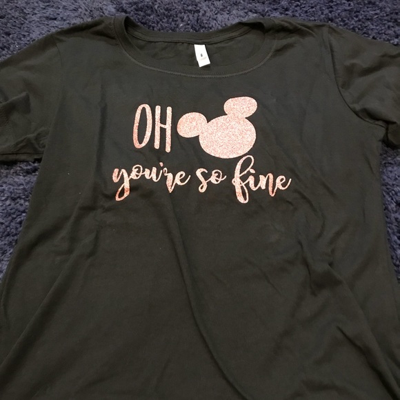 Mickey Mouse Glitter Shirt - Picture 1 of 3